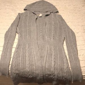 Cute light grey cardigan